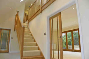 Tintells Hallway Staircase Joinery Work