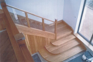 Joinery Services - Bespoke Oak Staircase Board