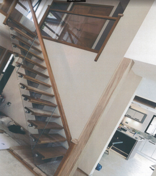 Joinery Services - Bespoke Glass & Oak Staircase
